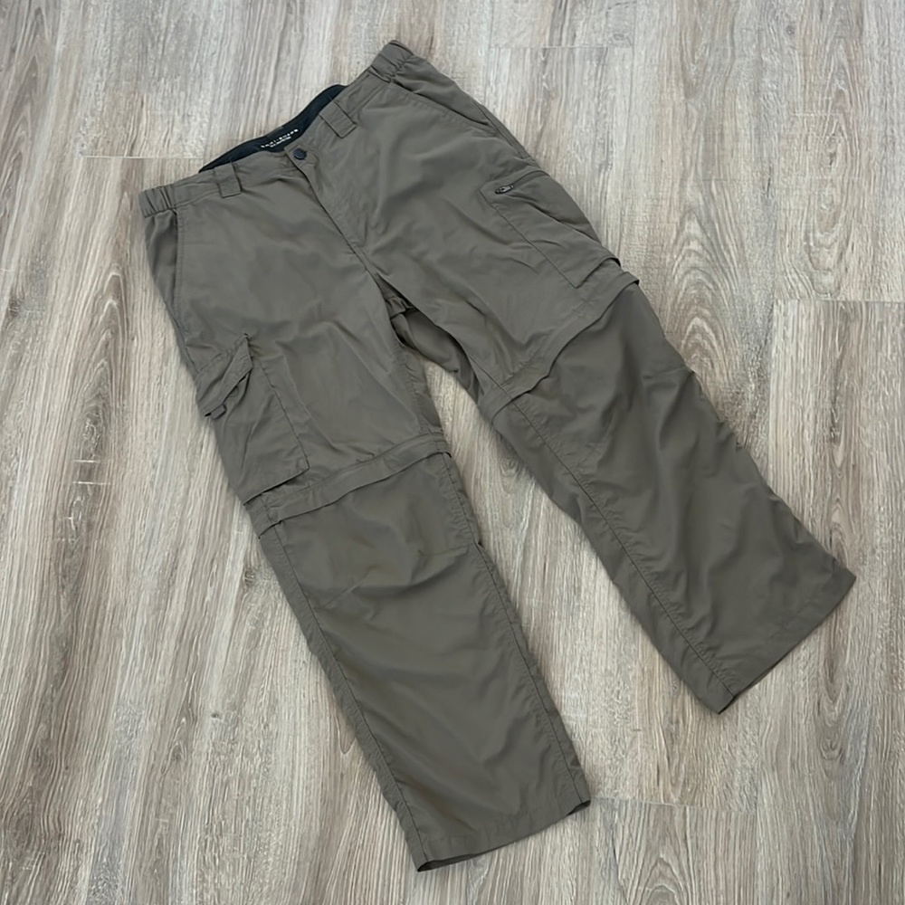 Columbia Omni-shade sun protection 36w 28l Zip Off legs shorts/pants - Picture 3 of 11